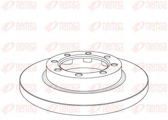 REMSA NCA103010 гальмівний диск