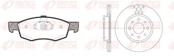 REMSA 817200 Комплект гальм, дисковий гальмівний механізм
