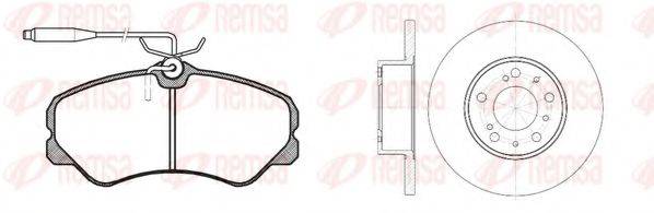 REMSA 826100 Комплект гальм, дисковий гальмівний механізм