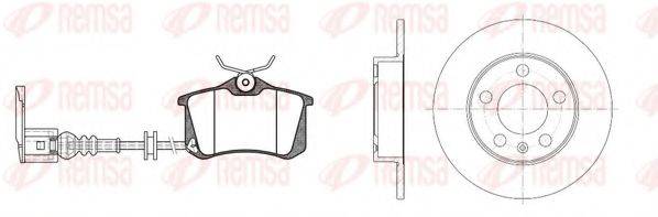 REMSA 826308 Комплект гальм, дисковий гальмівний механізм