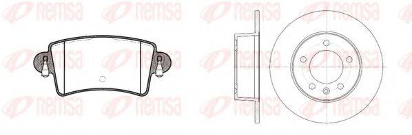 REMSA 883300 Комплект гальм, дисковий гальмівний механізм