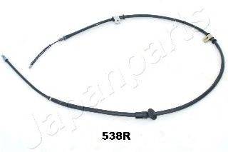 JAPANPARTS BC538R Трос, стоянкова гальмівна система