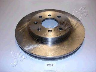 JAPANPARTS DIW07 гальмівний диск