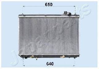 JAPANPARTS RDA153084 Радіатор, охолодження двигуна