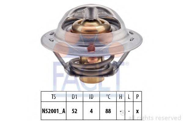 FACET 78232S Термостат, охолоджуюча рідина