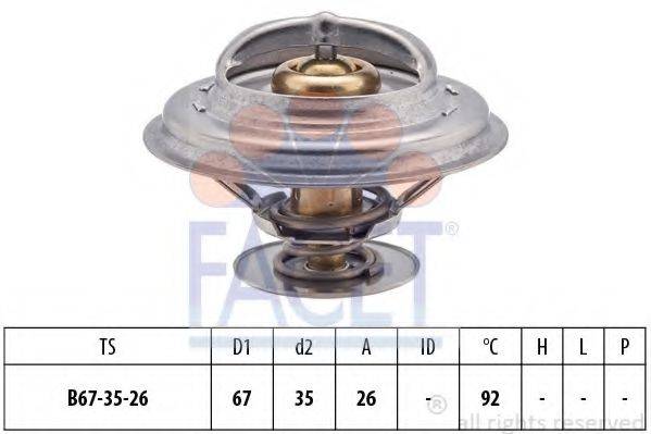 FACET 78302S Термостат, охолоджуюча рідина