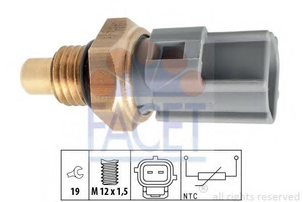 FACET 73281 Датчик, температура рідини, що охолоджує; Датчик, температура палива