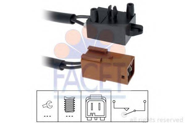 FACET 71214 Вимикач, привід зчеплення (Tempomat)