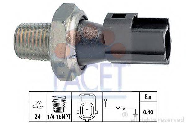 FACET 70156 Датчик тиску масла