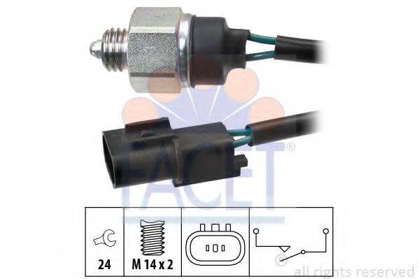 FACET 76315 Вимикач, фара заднього ходу