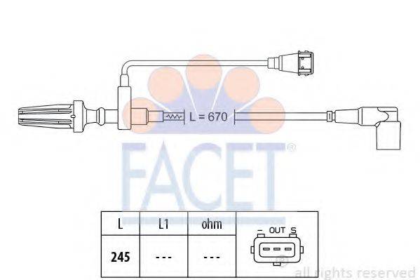 FACET 90154 Датчик імпульсів; Датчик імпульсів, маховик