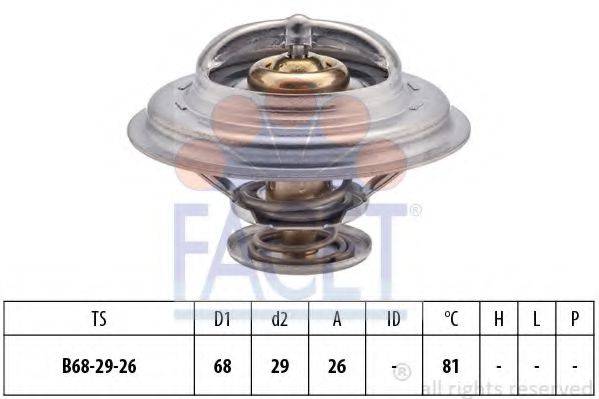 FACET 78250S Термостат, охолоджуюча рідина