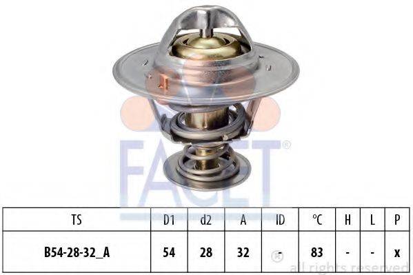 FACET 78201S Термостат, охолоджуюча рідина