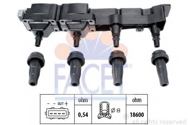 FACET 96307 Котушка запалювання