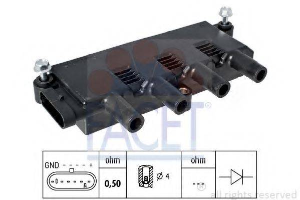 FACET 96323 Котушка запалювання