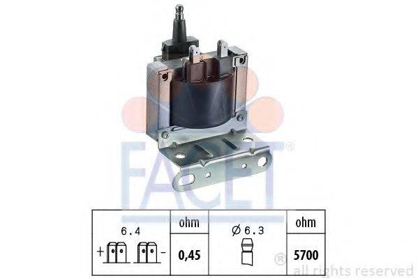 FACET 96241 Котушка запалювання