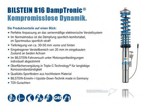 BILSTEIN BIL028430 Комплект ходової частини, пружини / амортизатори