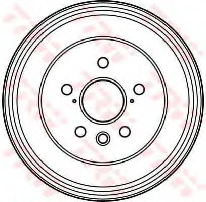 TRW DB4110 Гальмівний барабан