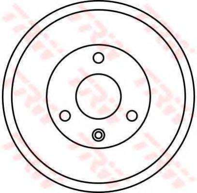 TRW DB4312 Гальмівний барабан