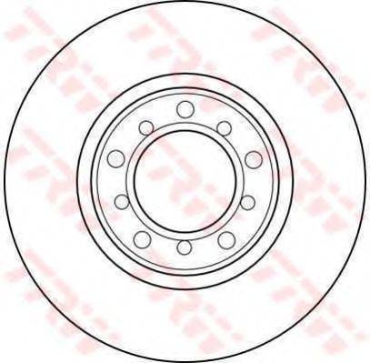 TRW DF1575 гальмівний диск