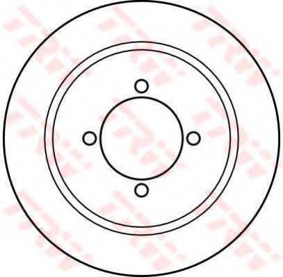 TRW DF1990 гальмівний диск
