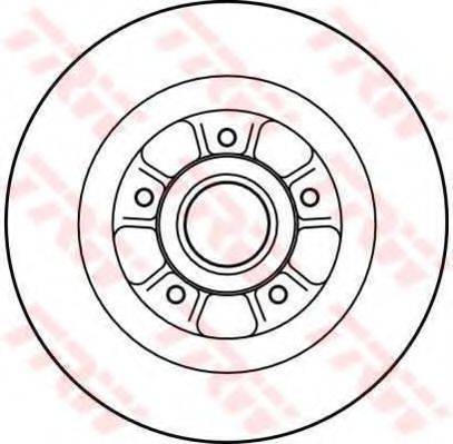 TRW DF4227 гальмівний диск