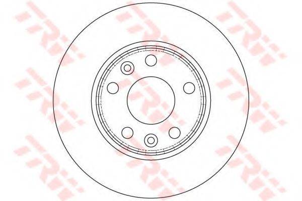 TRW DF6199 гальмівний диск