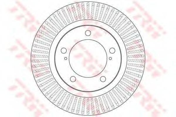 TRW DF6239S гальмівний диск