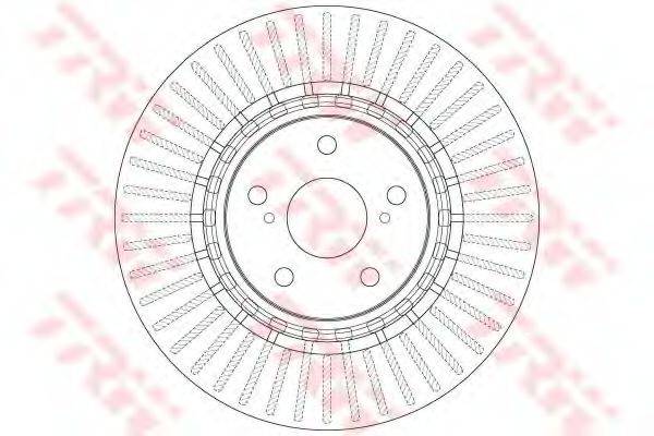 TRW DF6265 гальмівний диск
