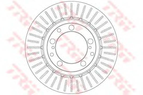 TRW DF6336 гальмівний диск