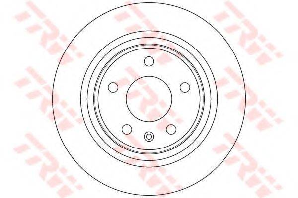 TRW DF6370 гальмівний диск