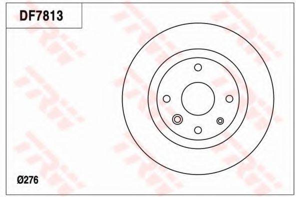 TRW DF7813 гальмівний диск