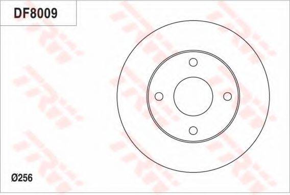 TRW DF8009 гальмівний диск