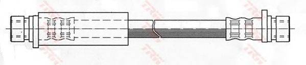 TRW PHD319 Гальмівний шланг