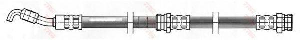 TRW PHD445 Гальмівний шланг