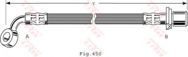 TRW PHD476 Гальмівний шланг