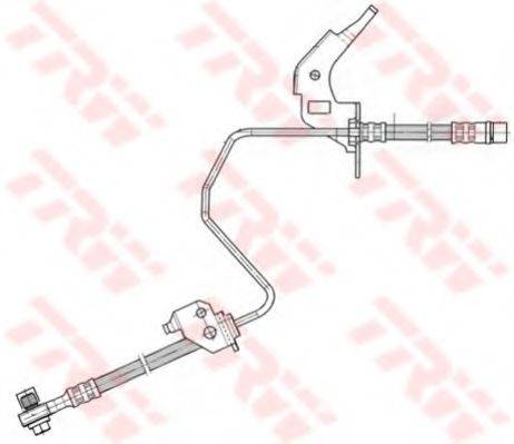 TRW PHD567 Гальмівний шланг