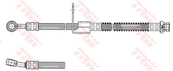 TRW PHD958 Гальмівний шланг