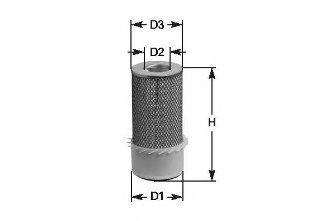 CLEAN FILTERS MA544 Повітряний фільтр