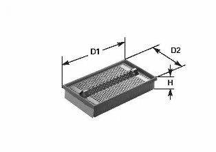 CLEAN FILTERS MA1011 Повітряний фільтр