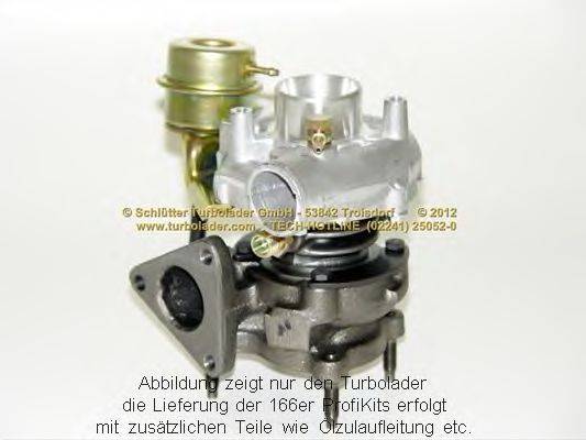 SCHLUTTER TURBOLADER 16600510 Компресор наддув