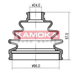 KAMOKA 1146946 Пильовик, приводний вал