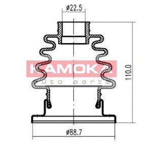 KAMOKA 1148010 Пильовик, приводний вал