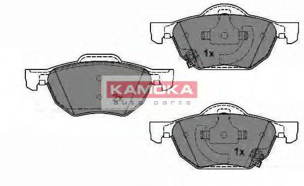 KAMOKA JQ1013408 Комплект гальмівних колодок, дискове гальмо