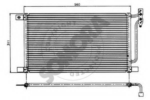 SOMORA 040560A Конденсатор, кондиціонер