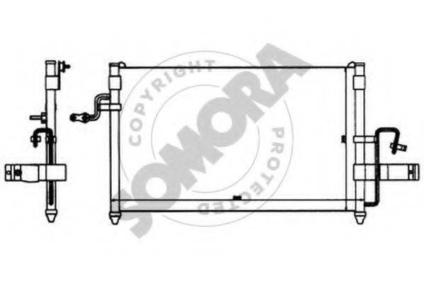 SOMORA 062060 Конденсатор, кондиціонер