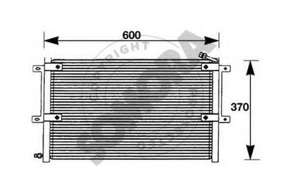 SOMORA 355260 Конденсатор, кондиціонер