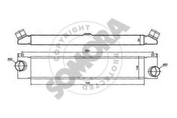SOMORA 084245 Інтеркулер