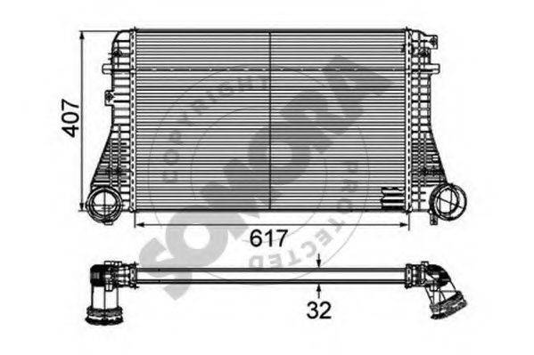 SOMORA 352445D Інтеркулер