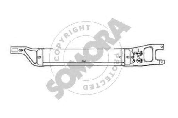 SOMORA 175266 масляний радіатор, моторне масло